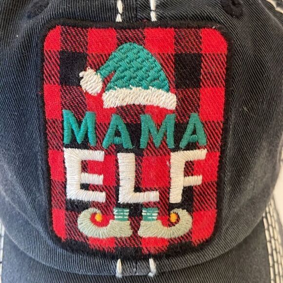 NEW Mama elf baseball hat, Christmas - Picture 2 of 7